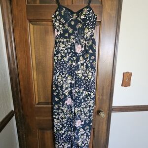 BOG Collective Floral Jumpsuit